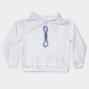 Nautical Sailor Sail Knot 7 of 15 Kids Hoodie